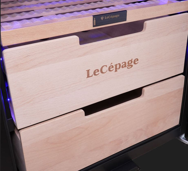 Set de 2 tiroirs bois pour AGCV230VN2Z1D  | LeCépage