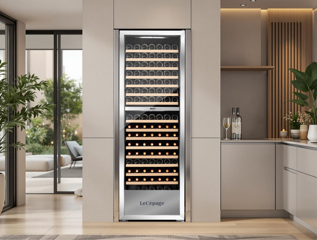 AGJ268VX2ZFS 216 Bouteilles Double Zone Polyvalente | LeCépage
