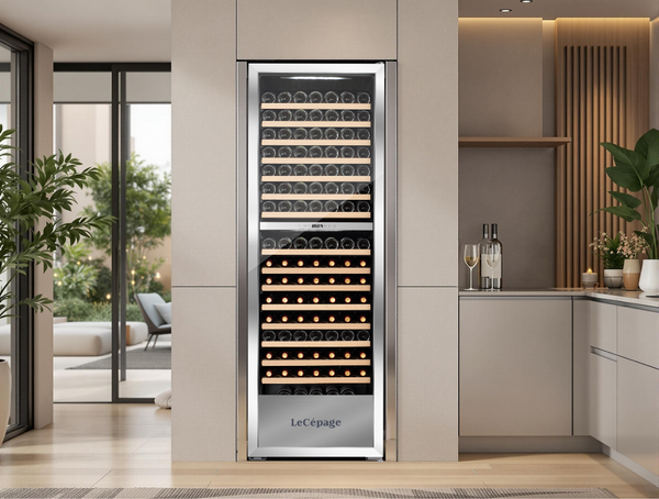 AGJ268VX2ZFS 216 Bouteilles Double Zone Polyvalente | LeCépage