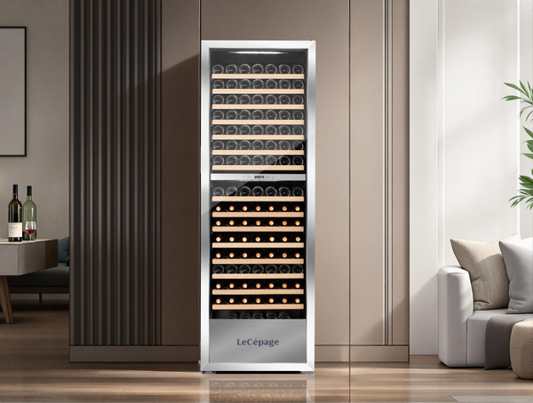 AGJ268VX2ZFS 216 Bouteilles Double Zone Polyvalente | LeCépage