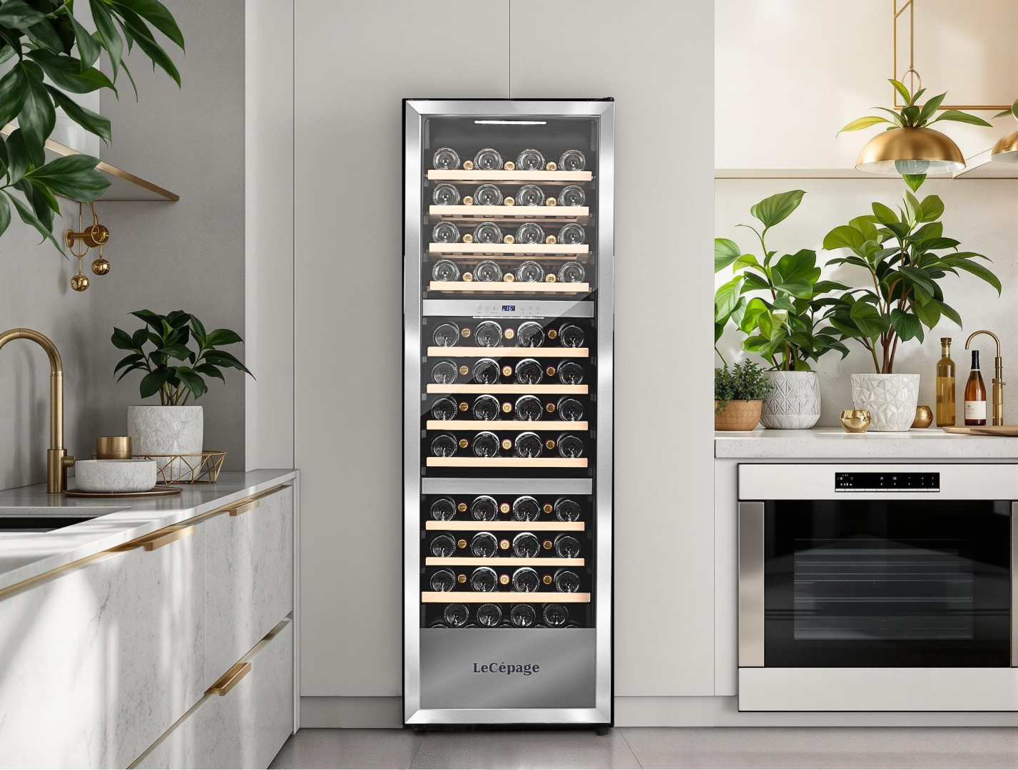 AGK1403ZPVXFS 98 Bouteilles Triple Zone Polyvalente | LeCépage