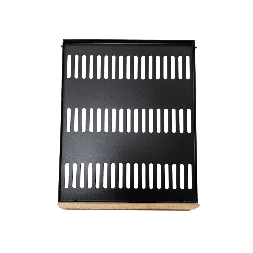 Étagère métallique plate fronton bois pour AGCS200VN2Z2D