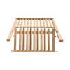 Clayette de presentation en bois LJS294WOODSHELVE pour cave a vin Lecepage 66 cm