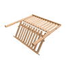 Clayette de presentation en bois LJS294WOODSHELVE pour cave a vin Lecepage 66 cm