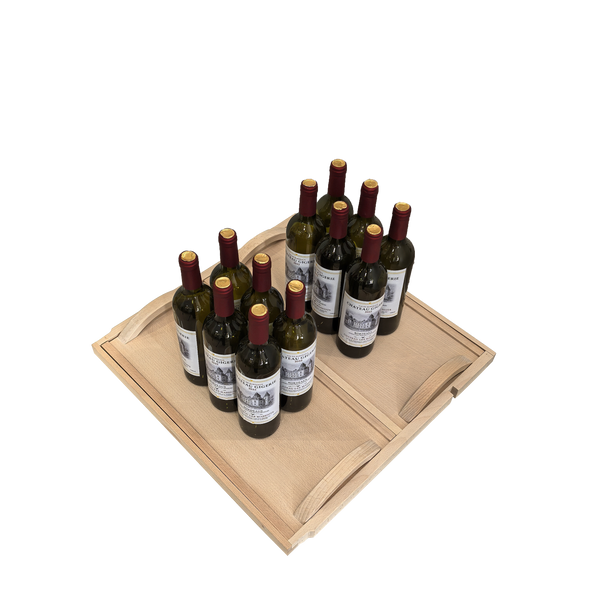Clayette multi-usage en bois LJS294MULTI pour cave a vin LeCepage 66 cm