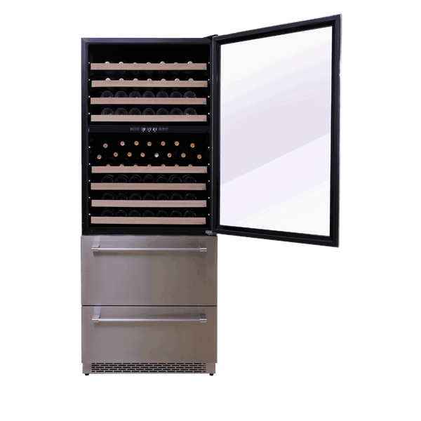 AGCS600VX2DP Cave à Vin et à Boissons à Triple Zone| LeCépage