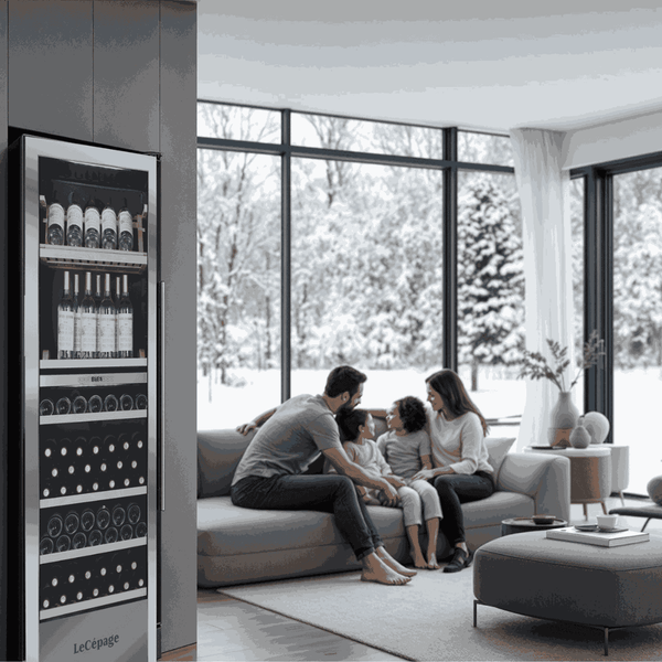 AGJ268VX2Z 268 Bouteilles Double Zone Polyvalente | LeCépage