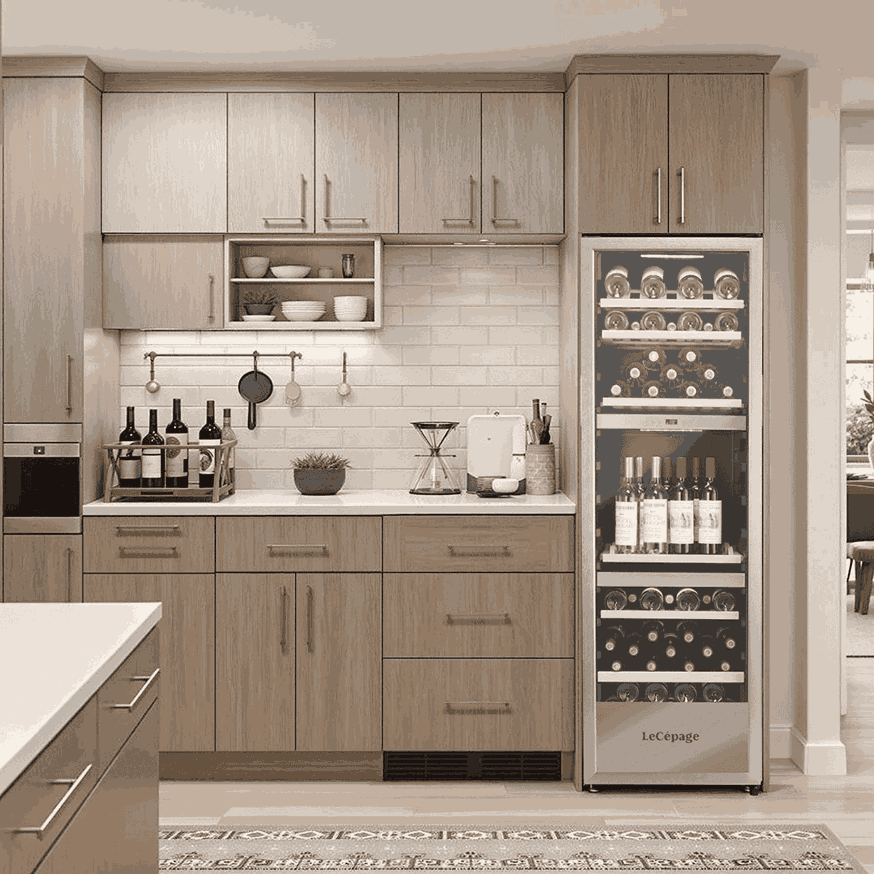AGK1403ZPVX 147 Bouteilles Triple Zone Polyvalente | LeCépage