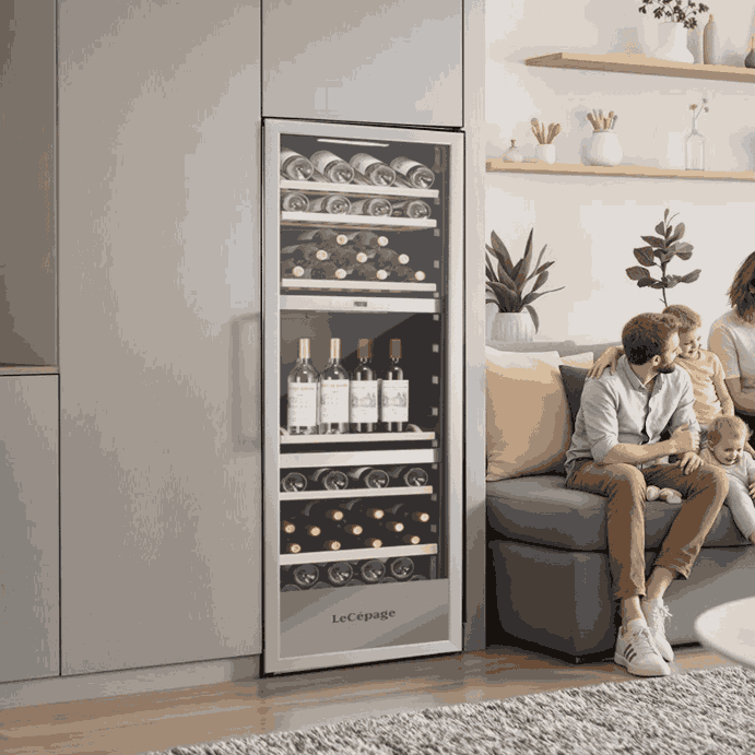 AGK1403ZPVX 147 Bouteilles Triple Zone Polyvalente | LeCépage
