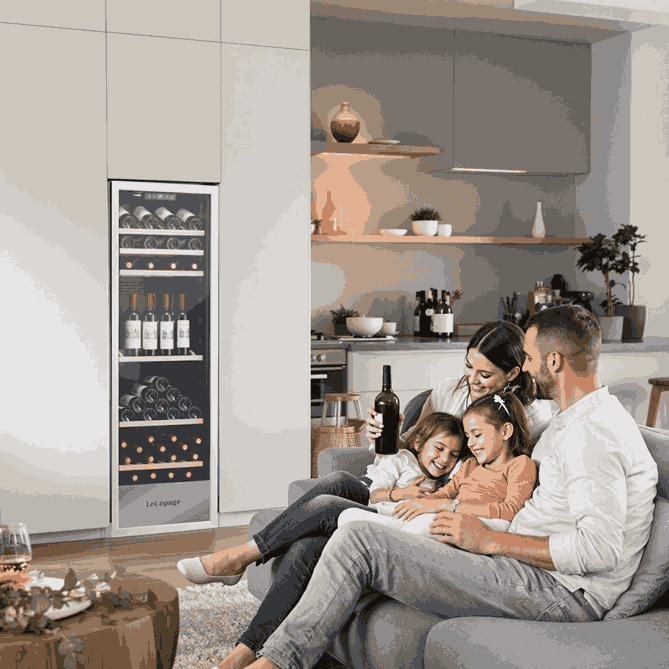 AGK168PVX 168 Bouteilles Monozone Veillissement | LeCépage