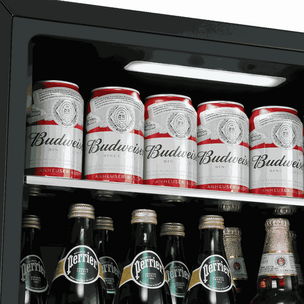 AGK3ZMULTI 282L Cave à Vin et Boissons à Triple Zone Polyvalente | LeCépage