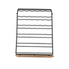Etagère en fil ondulé fronton bois pour AGCS200VN2Z2D