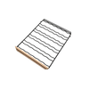 Etagère en fil ondulé fronton bois pour AGCS200VN2Z2D